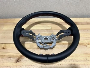 2022-2024 Honda Civic SI Steering Wheel Red Stitch Oem Leather - Picture 1 of 15