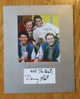 Donny Most Signed Index Card Matted W/ Photo Coa Happy Days Ralph