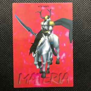 Odin #71 Final Fantasy VII FF7 Made In Japan 1997 carddass BANDAI F/S - Picture 1 of 4
