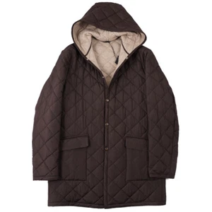 NWT $6200 CESARE ATTOLINI Quilted Parka with Cashmere Lining M (Eu 50) Coat - Picture 1 of 10