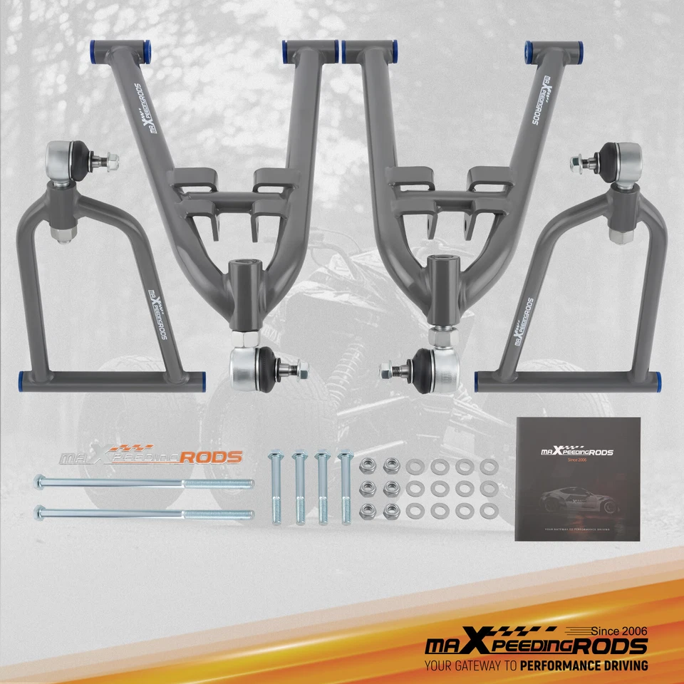 Kit de brazos A superiores inferiores delanteros de suspensión para brazos de control Yamaha YFZ450 2004-2013 Foto 1 de 4