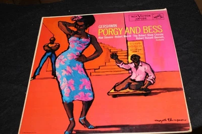 GERSHWIN PORGY AND BESS RISE STEVENS RCA RED SEAL MONO RECORD ALBUM - Image 1 of 4