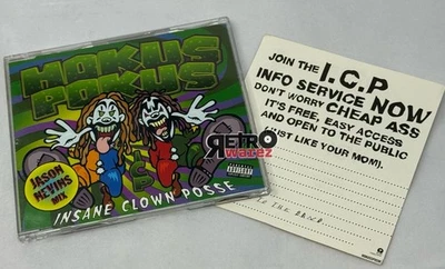 Insane Clown Posse Hokus Pokus CD w/ Fan Club Flyer Green UK Import 1998 ICP - Image 1 of 2