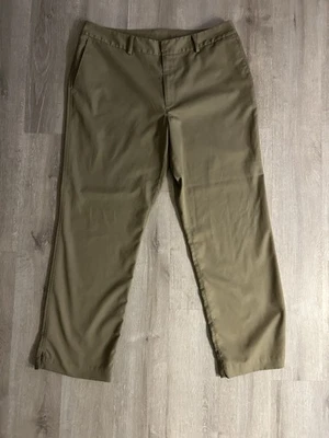 Under Armour Showdown Straight Fit Golf Pants, Tan Performance Pants,  36x30 - Image 1 of 4