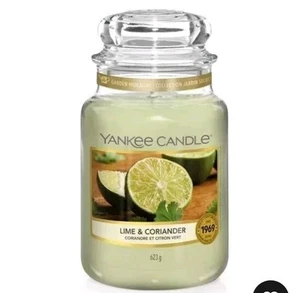 Lime And Coriander Yankee Candle Large Jar - Picture 1 of 1