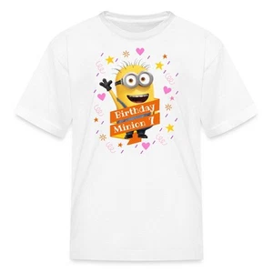 Minions 7th Birthday Minion 7 Years Kid's T-Shirt - Picture 1 of 13