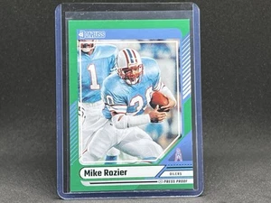 2024 Panini Donruss - Mike Rozier #67 Green Press Proof - Picture 1 of 2