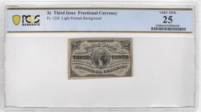 3rd Issue 3c Fractional w Plate #29 Capture VF-25 - Image 1 of 3