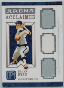 /99 Nolan Ryan Angels 2016 Panini Pantheon Arena Acclaimed Jersey Relics HOF - Picture 1 of 2