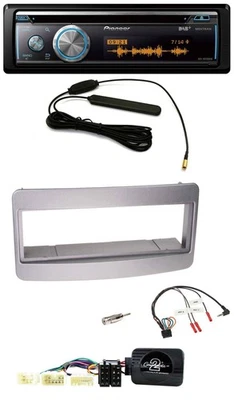 Pioneer CD USB Bluetooth DAB Lenkrad Autoradio für Toyota RAV 4 2001-2006 dunkel - Bild 1 von 4