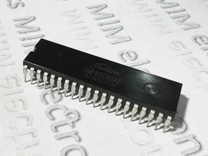 Microcontrolador Toshiba 8 bits CMOS PDIP40 IC TLCS48 1 pieza TMP80C40AP serie - Imagen 1 de 3