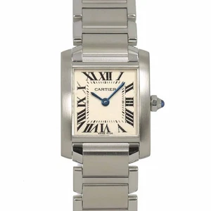 Reloj Cartier Tank Francaise SM W51008Q3 cuarzo esfera crema damas 90284282 - Imagen 1 de 7