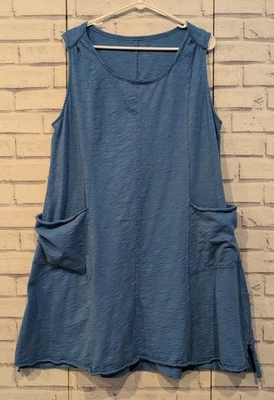 Escape By Habitat Mujer L Solero Playa Encubrimiento Azul Informal Bolsillos Defectuoso Foto 1 de 4