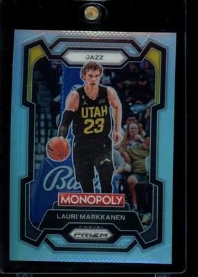 2023-24 Panini Prizm Monopoly #85 Lauri Markkanen Light Blue #/199 - Image 1 of 2