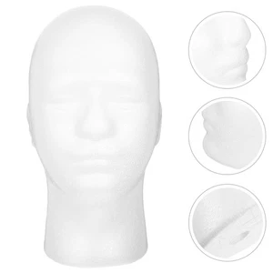 Wig Display Stand Hat Display Head Wig Stylizing Head Hair Styling Training Head - Picture 1 of 12