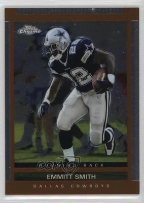 2003 Topps Draft Picks & Prospects Chrome Emmitt Smith #49 HOF - Image 1 of 2