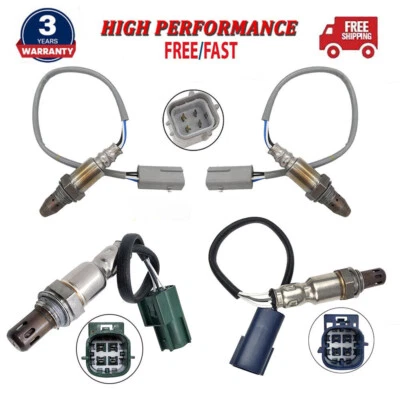 4PCS Oxygen Sensor Up+Down For 2008-2009 Nissan Pathfinder Frontier Xterra 4.0L - Image 1 of 4