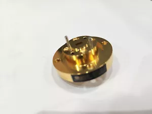 SAGE/Eravant SWW-1505-SB WR15 50-75GHz Waveguide Bulkhead - Picture 1 of 1