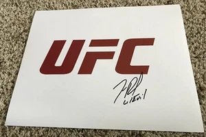 Jens Pulver Signed 8x10 Ufc Photo With Proof - Picture 1 of 2
