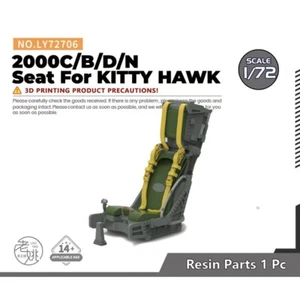 Yao's Studio LY72706 1/72  Model Upgrade Parts Mirage 2000C/B/D/N Seat - Picture 1 of 3
