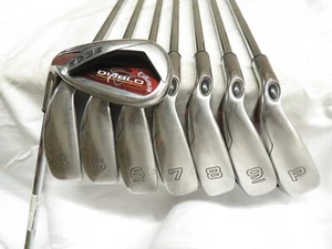 Used LH Callaway Diablo Edge Iron Set 4-PW, AW Callaway Uniflex Steel Shafts - Picture 1 of 8