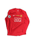 Retro Ronaldo 2008 UCL Final Manchester United Nike Long Sleeve Jersey All Sizes