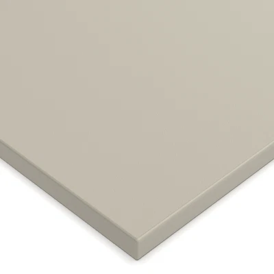 X57 Dekorplatte Kaschmirgrau 19mm - Tischplatte - 2mm ABS- Spanplatte - nach Maß - Bild 1 von 3