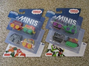 Thomas & Friends DC Super Friends Minis 2 packs Robin Catwoman Riddler Aquaman - Picture 1 of 4