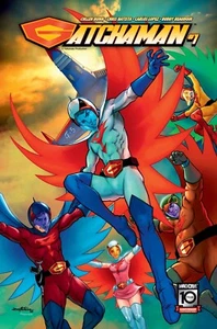 GATCHAMAN #1 AOD COLLECTABLES EXCLUSIVE CASTANEDA COVER MAD CAVE STUDIOS 2024 - Picture 1 of 2