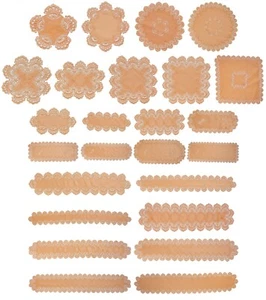 Tischläufer Mitteldecke Tischdecken Spitze verschiedene Größen Terracotta Model2 - Bild 1 von 26