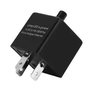 RELE' PER FRECCE LED MOTO AUTO 12V 3 PIN LAMPEGGIO REGOLABILE RELÈ UNIVERSALE - Foto 1 di 6