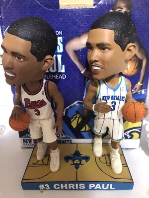 2008/2009 season Chris Paul Bobble head Hornets Buccaneers Combo - Image 1 of 2