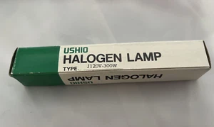 NOS USHIO HALOGEN LAMP J120V - 300W DOUBLE END 18720 - Bild 1 von 4