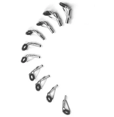 Angelrute Ringe Reparatur Set Angeln Rutenringe 2,2-3,8 mm Montage 2/5 Stk