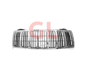 RADIATOR GRILLE FRONT GRILL FOR JEEP GRAND CHEROKEE 2005 2006 2007 CHROME - Picture 1 of 5
