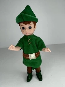 Madame Alexander Peter Pan Doll 2002 Small Plastic 5.5” - Picture 1 of 12