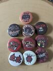 80's Post Punk Retro New Wave Music Rock Band Pinback Buttons 1" Pins Set of  10
