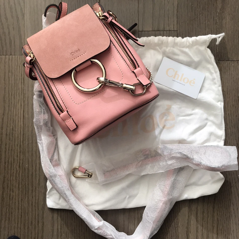 CHLOE - pink mini faye bag - Image 1 of 1