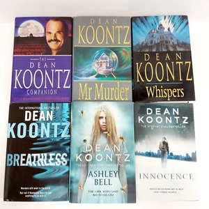 6x Dean Koontz Hardback Book Bundle - Mr Murder, Whispers, Breathless, etc. Vtg - Bild 1 von 24
