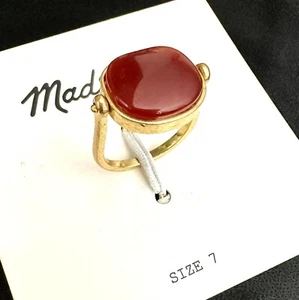 Anillo reversible/abatible Madewell talla 7 - Imagen 1 de 4