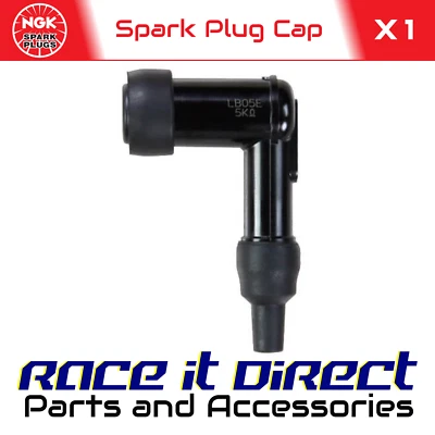Tapa de bujía para Piaggio Fly 125 4T 2005-2008 NGK negro Foto 1 de 4