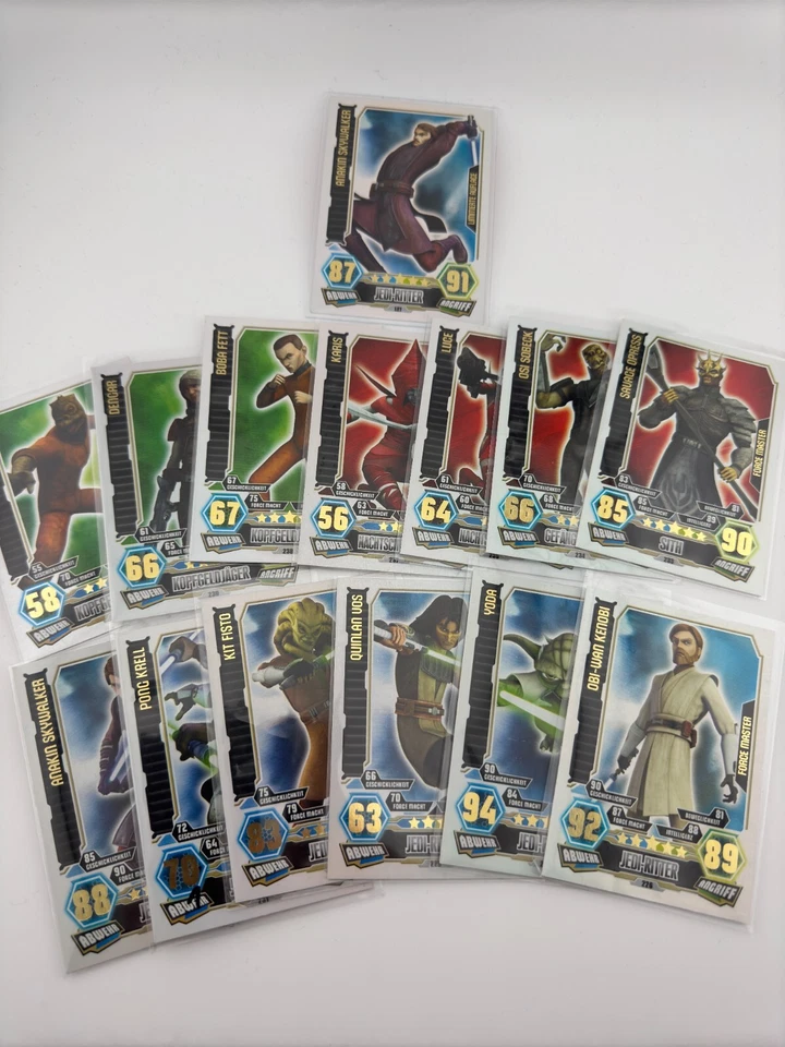 Force Attax Clone Wars Serie 3 – Force Meister, Star & lim. Karten aussuchen Neu - Bild 1 von 1