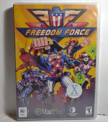 New Sealed Freedom Force (Apple, 2002) Macplay - Image 1 of 4