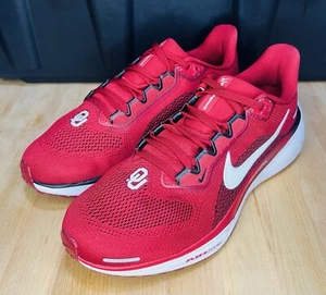 Nike Air Zoom Pegasus 41 OU Oklahoma Sooners Running Shoes FZ5137-600 Men's Sz 8 - Picture 1 of 17