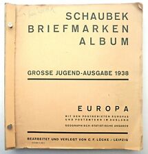 Почтовые марки стран Европы Schaubek