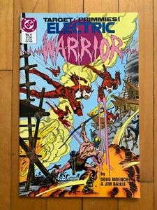 ELECTRIC WARRIOR #4 - August 1986 - Good Shape - Picture 1 of 2