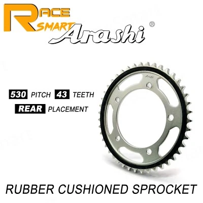 Piñón trasero 530 Pitch 43T para Suzuki Bandit 1250S GSF1250S GSF1250SA 2007-2016 Foto 1 de 4