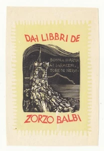 II801-EX Libris Zorzo Balbi - Picture 1 of 1