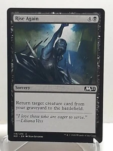 Rise Again 119/274 MTG Core 2021 New Sorcery Black Common - Picture 1 of 2