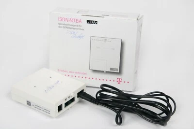 Telekom ISDN-NTBA T-Net ISDN mit TAE-Anschlußkabel OVP - Bild 1 von 4